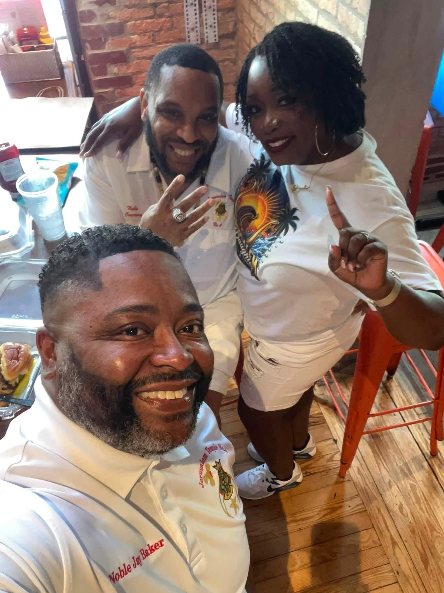 Fellowship and smiles at the Summer Sizzle