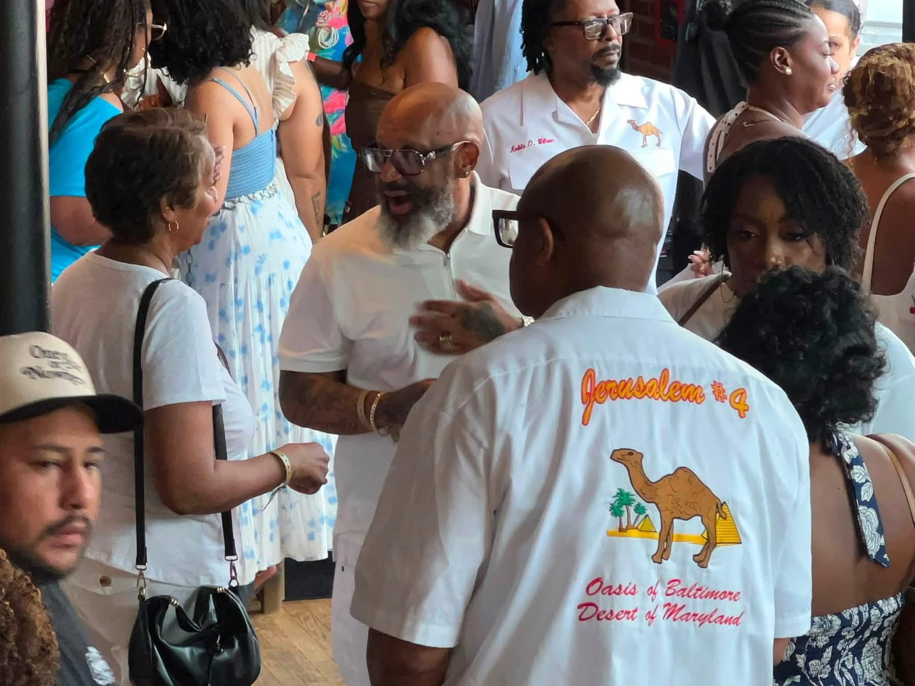 Nobles and guests enjoying the Summer Sizzle