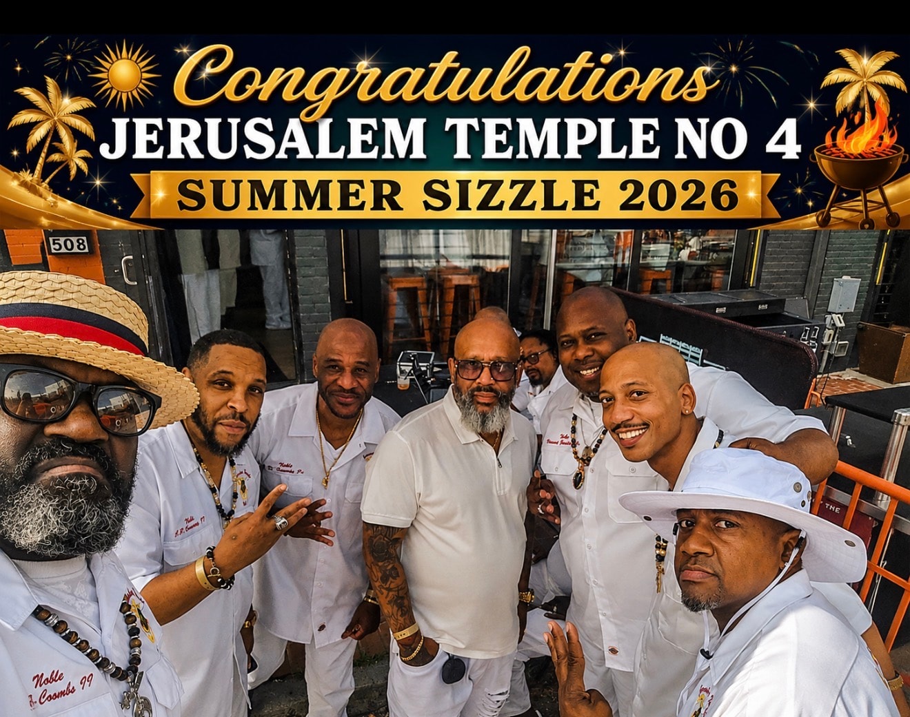 Brotherhood on display at the annual Summer Sizzle